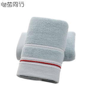 心梦同行纯棉毛巾擦脸擦汗面巾加厚洗脸巾 34*75cm±2cm/105g/2329/条