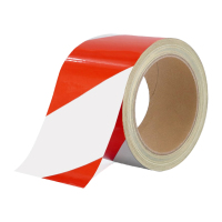 途务 反光警示胶带 红白宽15cm*25m 卷