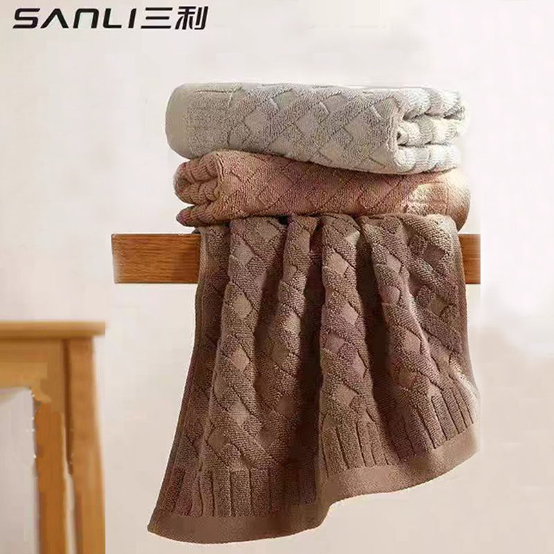 三利纹逸毛巾C9008