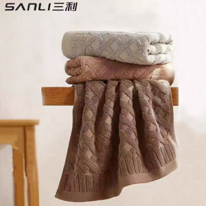 三利纹逸毛巾C9008