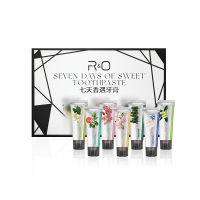 R&O七天香遇牙膏礼盒装清新口气40g*7支*1盒