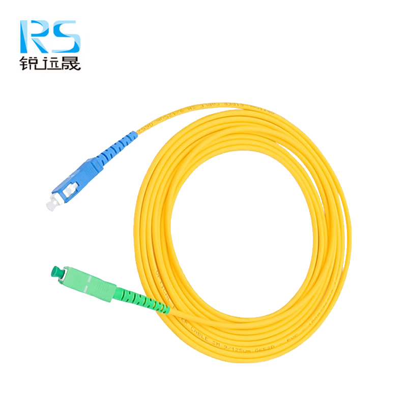 锐远晟单模光纤尾纤 SC/APC-SC/APC-0.5m 10根/包
