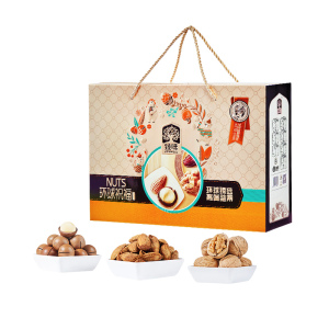 臻味-1.5g环球祝福礼盒臻选7种美味果粒饱满低温烘焙酥脆不油腻