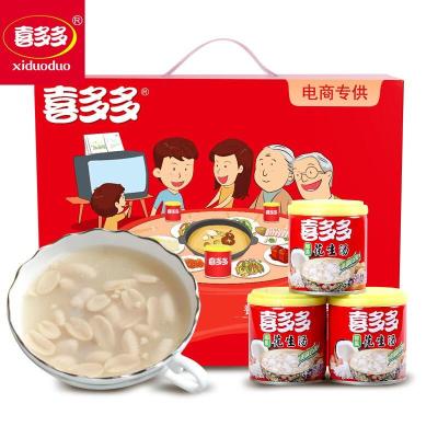 喜多多椰果花生汤200gX10罐装礼盒装