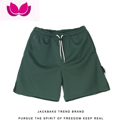 七斓夏季美式短裤男篮球裤速干不过膝四分裤跑步运动健身休闲宽松短裤