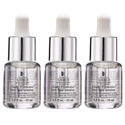 科颜氏(Kiehl's)淡斑精华液小样15ml*3瓶焕白均衡亮肤淡斑精华液