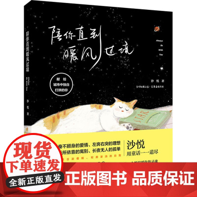 陪你直到暖风过境 一部写给大人看的都市童话献给城市中独自打拼的你 沙悦 广东人民出版社 正版书籍
