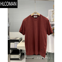 HLCOMAN精致感 odm公司货 夏季新款运动休闲圆领速干弹力短袖T恤男套头衫
