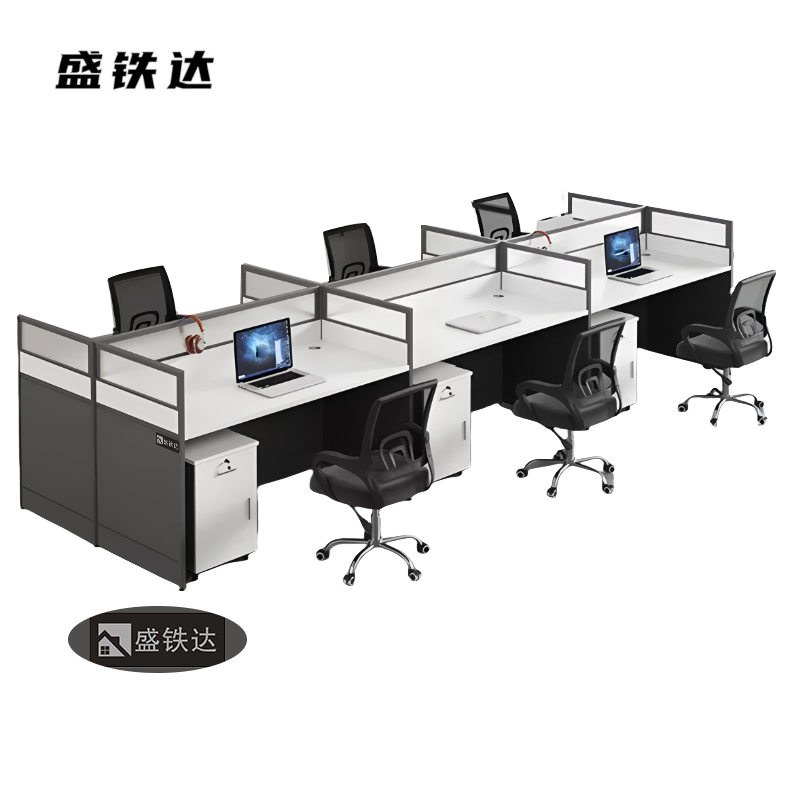 盛铁达 王字型六人位3000*1200*1100mm STD-XXZ38 张