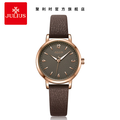 聚利时春夏新品时尚夜光潮流简约皮带学生防水石英手表女JA-1070