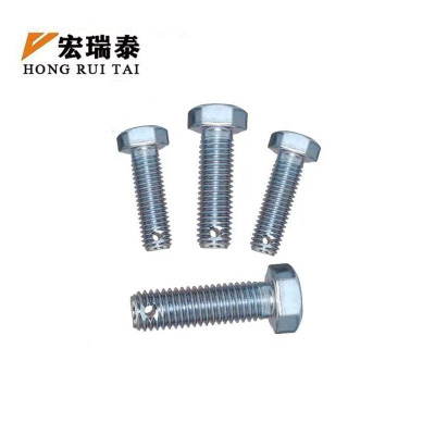 宏瑞泰 锌镍合金带孔螺栓 M20*115 个