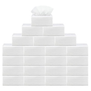 WY6036 纸巾抽纸餐巾纸饭店酒店宾馆用纸3层100包整箱原生木浆餐巾纸