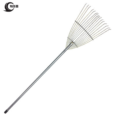 有成鑫 1.5m*16齿 金属草耙 枯叶耙 杂草收集耙 钢丝草耙子 把