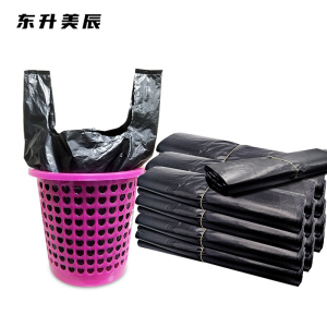 东升美辰 手提垃圾袋大号加厚32*50cm(1包100个) DS-071 包