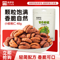来伊份百年好核小核桃仁40g*2坚果炒货临安特产山核桃仁零食来一份