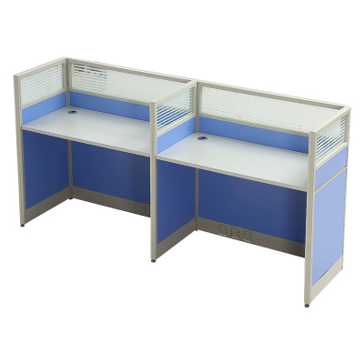 中豫鑫泽 ZYXZ5031805 职员桌屏风工位职员办公桌 并排双人位