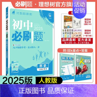 历史 九年级下 [正版]理想树2025版初中必刷题九年级下册历史人教版RJ初三必刷题同步练习中考复习资料模拟题辅导书同步