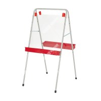 华森葳儿童家具 铁制户外透明双面画架