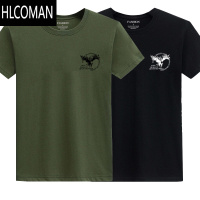 HLCOMAN[]夏季男士短袖t恤圆领宽松大码半袖男装上衣打底衫潮T