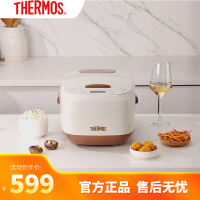 THERMOS迷你容量电饭煲家用出租房宿舍1-3人小型多功能电饭锅不粘图层提手设EHA-4143E