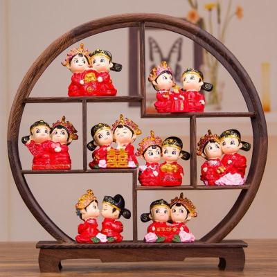 美帮汇创意结婚送闺蜜新婚礼品 实用客厅玄关酒柜家居家装饰品摆件