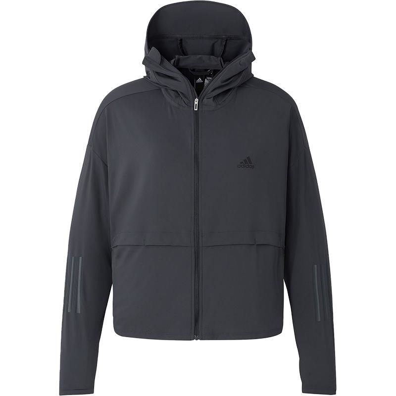 adidas/阿迪达斯连帽外套运动休闲防晒薄款女装上衣IW9434 D