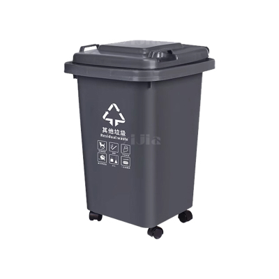 翌嘉YJ4122113 户外分类垃圾桶环卫垃圾桶 30L灰色(其他垃圾)