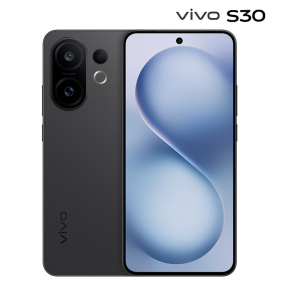 vivo S30 12GB+256GB 可可黑 6500mAh电池 轻薄直屏 潜望长焦 学生AI 5G手机