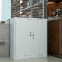 中豫鑫泽ZYXZ4071929文件柜矮柜铁皮资料柜档案柜储物柜矮柜 对开门矮柜
