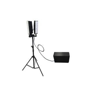 晫安联 ZM5013B AC220V 150W 5700K IP65 2.8m LED 移动照明储能装置 黑色