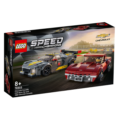 LEGO乐高6月新品SpeedChampions76903雪佛兰科尔维特C8.R&1968款佛兰科尔维特C3积木