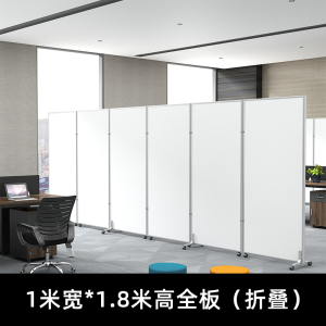 DXBG办公室屏风折叠移动高隔断墙现代简约推拉活动可工厂车间定制简易[工厂现做 7天内发货]
