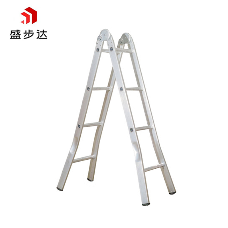 盛步达铝合金铆压折叠梯子2.5米 SD-L2.5A 个