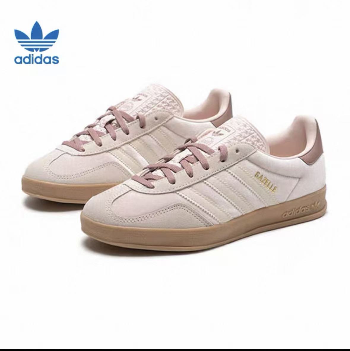 阿迪达斯 (adidas)三叶草女鞋春秋季 运动鞋日常通勤轻便板鞋低帮休闲鞋 JR0232 37