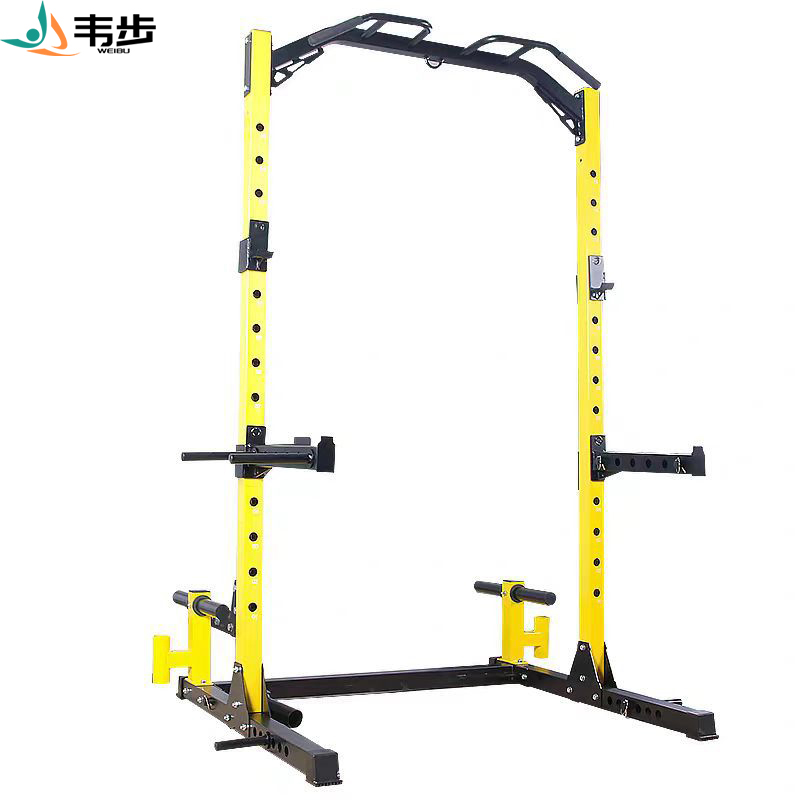 韦步深蹲架自由框式家用龙门架多功能健身综合训练器杠铃架专业卧推架深蹲架单机