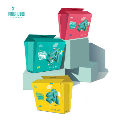 品果大颗粒积木思维训练空间探究3-5岁家庭早教包收纳盒套平面图形立体空间思维锻炼附指导辅导用书5大训练模块6面拼插