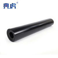 典虎 绝缘橡胶板地垫 黑色10mm*1m*1m 35kv 块
