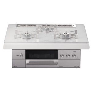 日本林内燃气灶DELICIA(按键)75嵌入式三眼灶煤气炉烤箱自动烤配烤盘天然气RHS71W30E14RCASTW