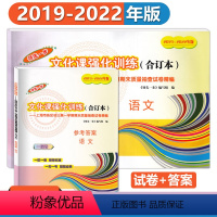 2019-2022年版 语文 试卷+答案 共2册 上海 [正版]2019-2022年版上海中考语文一模卷三年合订本 领先