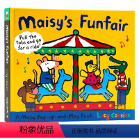 [正版]Maisy's Funfair 小鼠波波游乐场A Maisy Pop-up-and-Play Book 英文原