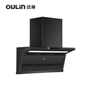 欧琳(OULIN)顶侧双吸油烟机F335 大吸力 挥手感应免拆洗