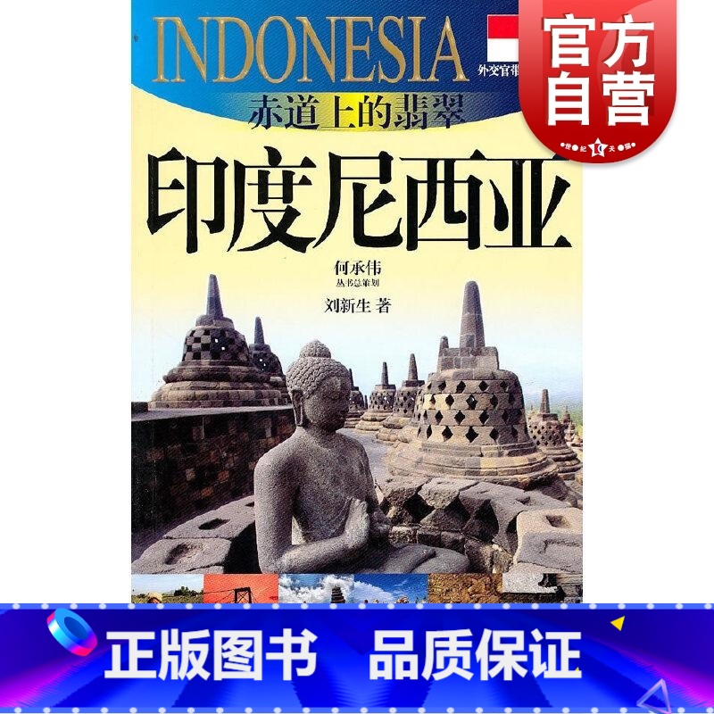 [正版]赤道上的翡翠印度尼西亚 外交官带你看世界东南亚历史风景文化介绍 上海文艺出版社