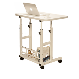 鑫环境 900*800*400mm床边桌 可移动升降电脑桌家用卧室书桌简易床上小桌懒人宿舍学生桌