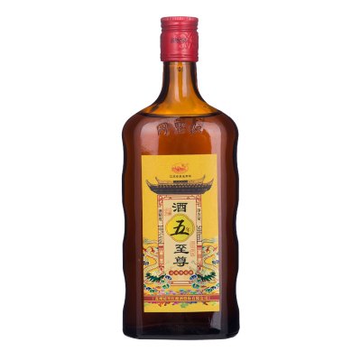 酒厂直营-同里红半干型黄酒5年陈酒五至尊清爽型手工加饭酒装整箱可熬阿胶500ml*6瓶