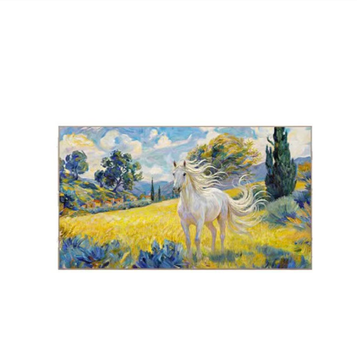 TCL艺术电视 65Art 7M 65英寸 QD-Mini LED 自然美学设计 3.99cm极致超薄 专属艺术屏 壁纸