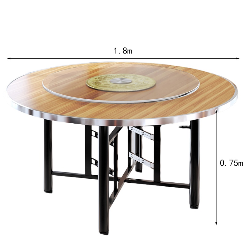 依韵珂木质圆餐桌180*75cm张