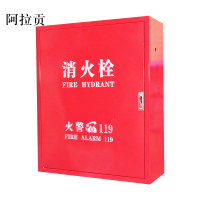 阿拉贡消火栓箱消防箱消防水带卷盘全套消防器材放置柜消防设备灭火箱800*650*240新国标铁门