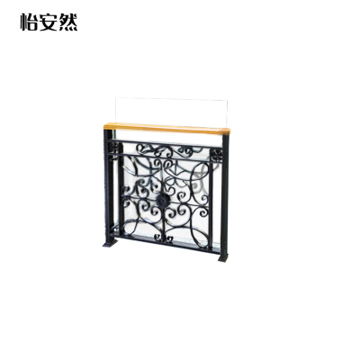 怡安然 铁艺安检隔断 1*1m 平方米