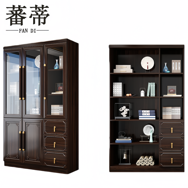 蕃蒂书柜三门台