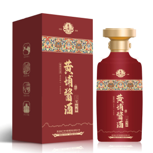 黄埔酱酒 三星 53度酱香型白酒 500ml/瓶 单瓶装
